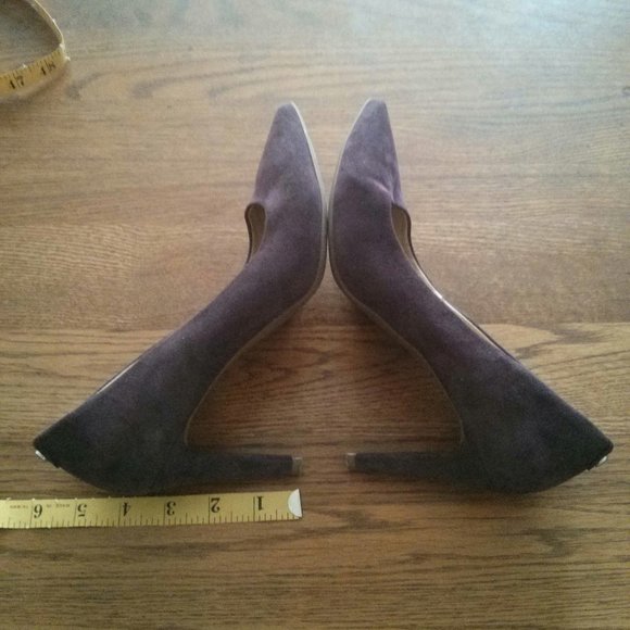 Michael Michael Kors Purple Suede Pumps Size 8 - Picture 5 of 16